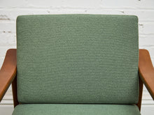 Load image into Gallery viewer, Danish Style Lounger in Green
