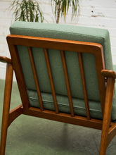 Load image into Gallery viewer, Danish Style Lounger in Green
