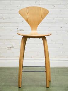 Plywood Oak Barstool