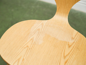 Plywood Oak Barstool