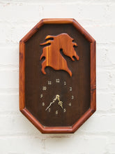 Load image into Gallery viewer, Western Horse Clock
