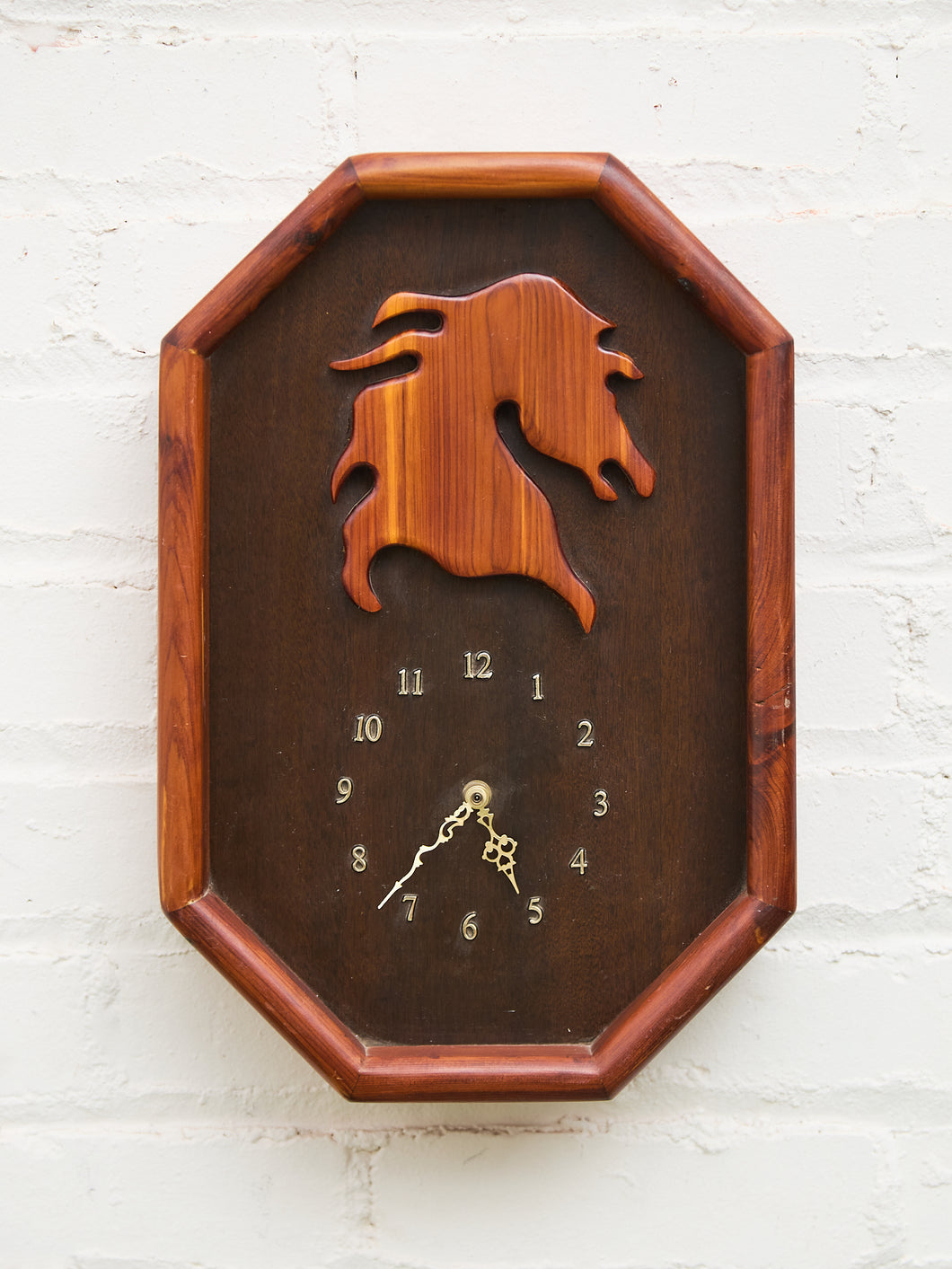 Western Horse Clock