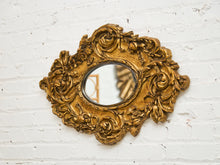Load image into Gallery viewer, Vintage Ornate Mirror with Flowers
