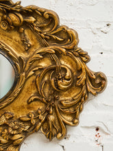 Load image into Gallery viewer, Vintage Ornate Mirror with Flowers
