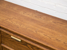 Load image into Gallery viewer, Lane Pecan Wood 9 Drawer Dresser
