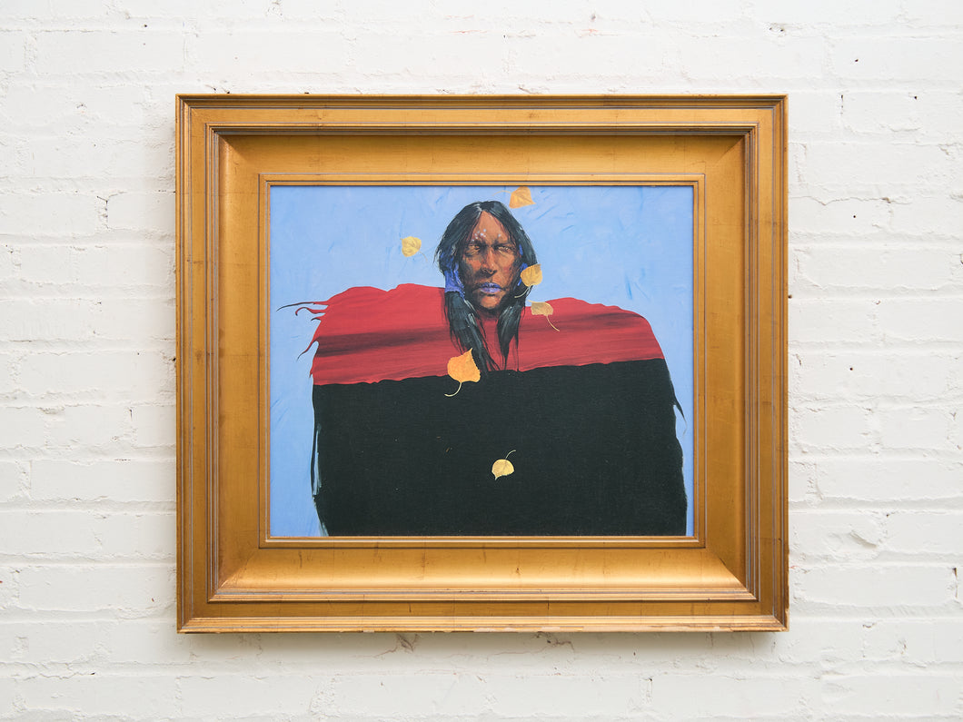 Cottonwood Brave Limited Edition Print by Lawrence W. Lee