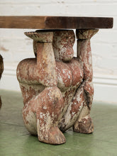 Load image into Gallery viewer, Monkey Vintage Rustic Wood Coffee Table
