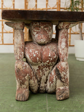 Load image into Gallery viewer, Monkey Vintage Rustic Wood Coffee Table
