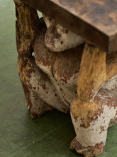 Load image into Gallery viewer, Monkey Vintage Rustic Wood Coffee Table
