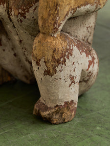 Monkey Vintage Rustic Wood Coffee Table
