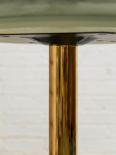 Load image into Gallery viewer, Jasmine Round Brass Base Tulip Table
