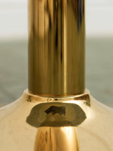 Load image into Gallery viewer, Jasmine Round Brass Base Tulip Table
