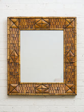 Load image into Gallery viewer, Tiki Style Mid Century Mirror
