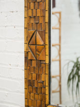 Load image into Gallery viewer, Tiki Style Mid Century Mirror
