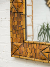 Load image into Gallery viewer, Tiki Style Mid Century Mirror
