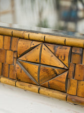 Load image into Gallery viewer, Tiki Style Mid Century Mirror
