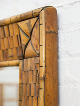 Load image into Gallery viewer, Tiki Style Mid Century Mirror
