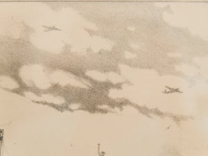 Gordon Grant - The Upper Bay-New York Lithograph Signed Original