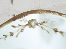 Load image into Gallery viewer, Vintage Regency Monumental Beveled Shield Mirror
