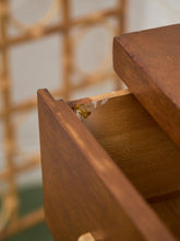 Load image into Gallery viewer, Four Drawer 1950s High Boy With Gold Hardware
