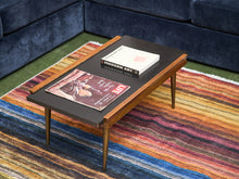 Load image into Gallery viewer, Danish Modern Vintage Black Top Coffee Table
