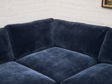 Load image into Gallery viewer, Michonne 3 Piece Corner Sofa in Amici Indigo
