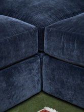 Load image into Gallery viewer, Michonne 3 Piece Corner Sofa in Amici Indigo
