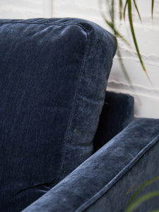 Michonne 3 Piece Corner Sofa in Amici Indigo