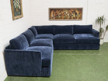 Load image into Gallery viewer, Michonne 3 Piece Corner Sofa in Amici Indigo
