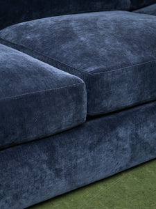 Michonne 3 Piece Corner Sofa in Amici Indigo