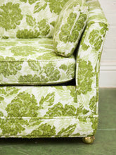 Load image into Gallery viewer, 1960’s Floral Green Sofa Bed
