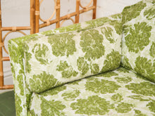 Load image into Gallery viewer, 1960’s Floral Green Sofa Bed
