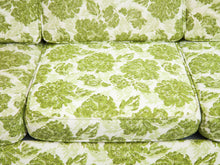 Load image into Gallery viewer, 1960’s Floral Green Sofa Bed

