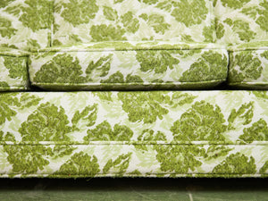 1960’s Floral Green Sofa Bed