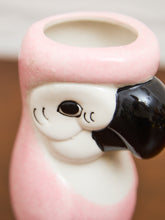 Load image into Gallery viewer, Toucan Tiki Ceramic Hand Painted Pink Drinkware
