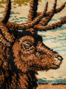 Vintage Winter Dear Tapestry