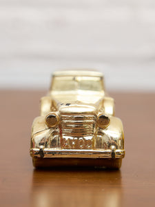 Vintage AVON Solid Gold Cadillac 6 Oz Bottle Wild Country Cologne