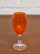 Load image into Gallery viewer, Pop Art Orange Wine Glasses
