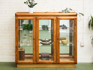 Oak Vintage Hutch