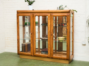 Oak Vintage Hutch
