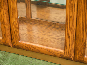 Oak Vintage Hutch