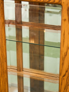 Oak Vintage Hutch