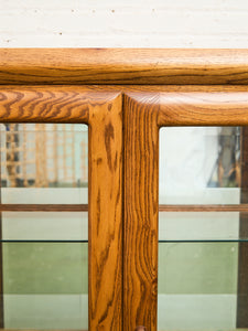 Oak Vintage Hutch