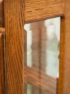 Oak Vintage Hutch