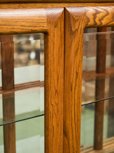 Oak Vintage Hutch