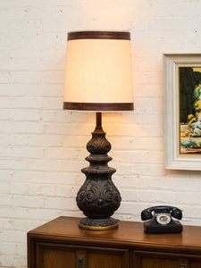 Ornate Vintage Hollywood Regency Original Table Lamp
