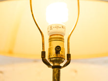 Load image into Gallery viewer, Gold and Black Striped Lamp

