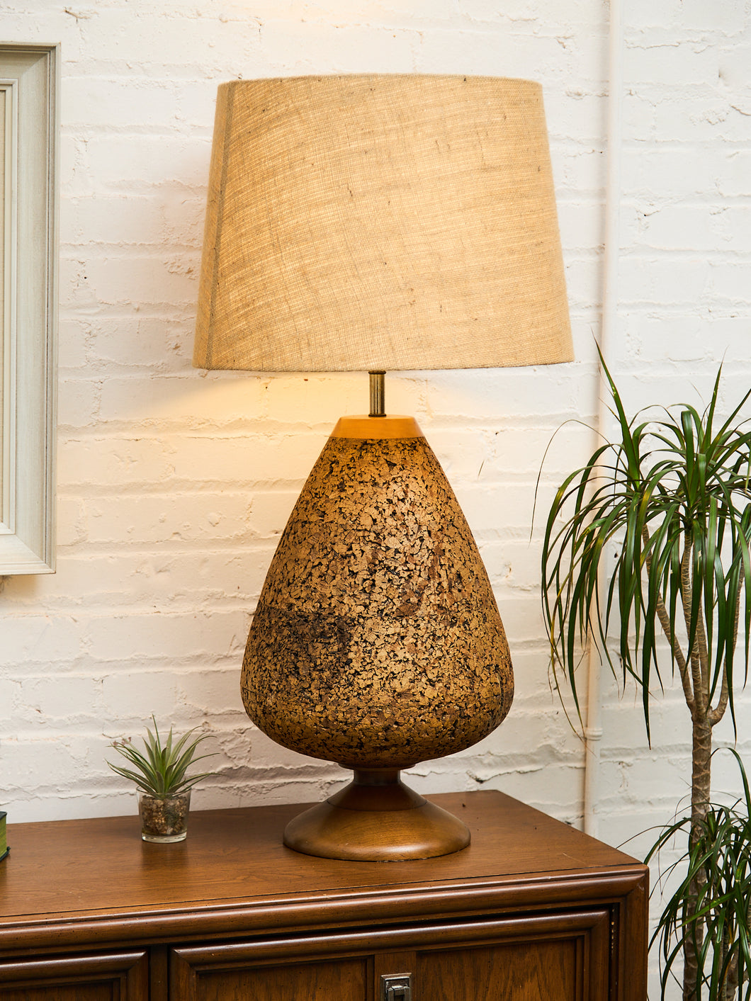 1970’s Cork Lamp