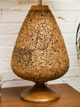 Load image into Gallery viewer, 1970’s Cork Lamp
