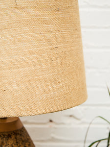 1970’s Cork Lamp